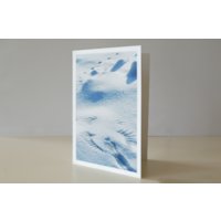 Klappkarte Schneeengel - 5 Stück