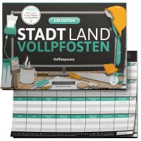 Denkriesen - Stadt Land Vollpfosten® - Job Edition - "Kaffee