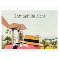 Urlaubsplakat Gott behüte dich!