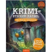 Krimi-Sticker-Rätsel  -  Der Wald der Geheimnisse