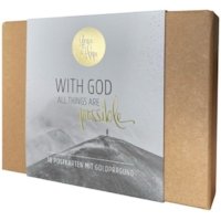 With God all things are possible - Postkartenset