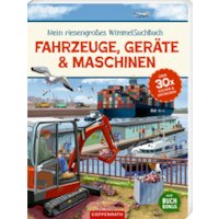 Mein riesengroßes WimmelSuchBuch: Fahrzeuge, Geräte & Maschi