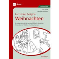Lernzirkel Religion Weihnachten Klasse 3/4