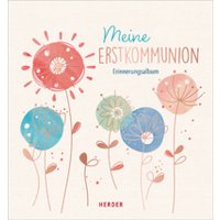 Meine Erstkommunion Erinnerungsalbum Floral